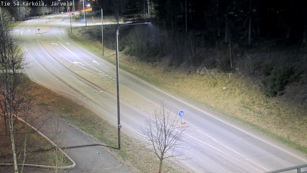 Weather Camera Image Väg 54 Kärkölä, Järvelä, Kärkölä, Päijät-Häme