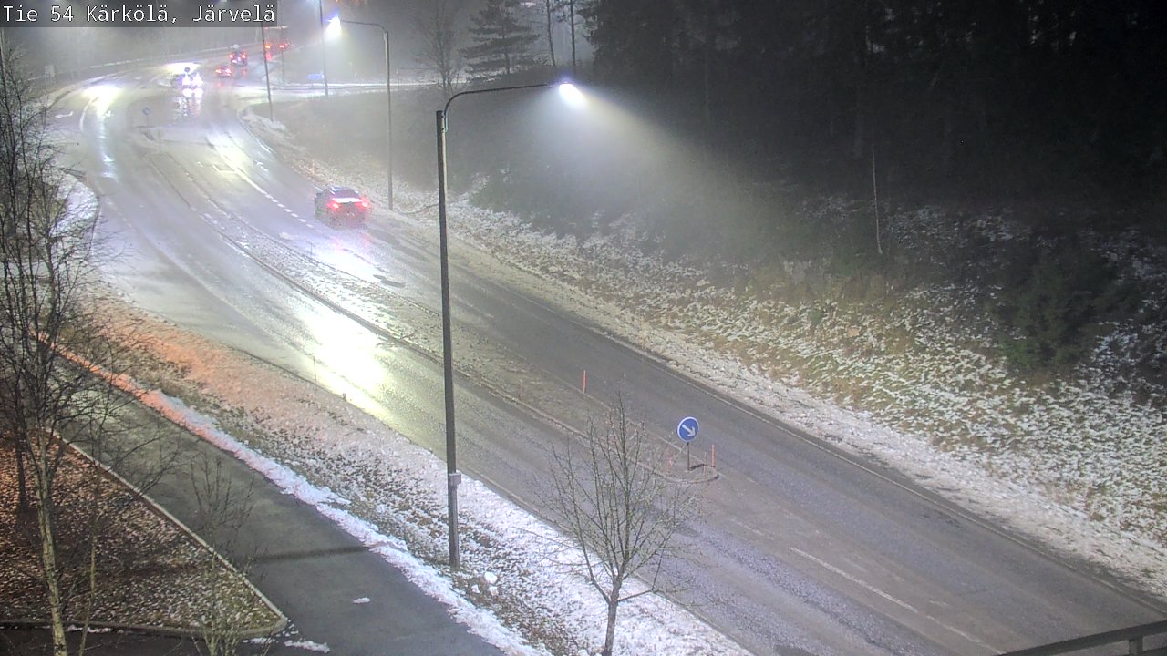 Weather Camera Image Väg 54 Kärkölä, Järvelä, Kärkölä, Päijät-Häme