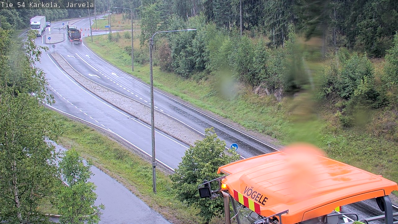 Weather Camera Image Road 54 Kärkölä, Järvelä, Kärkölä, Päijät-Häme