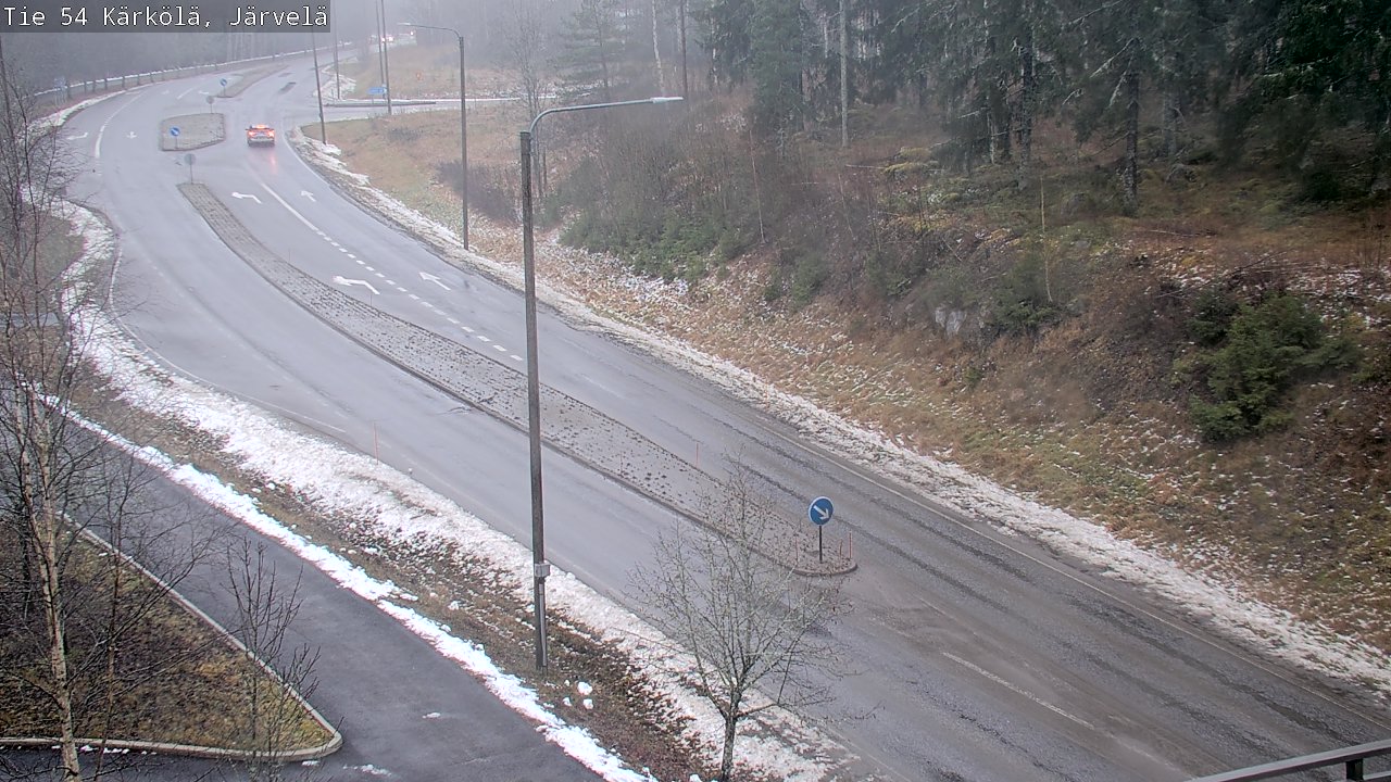 Weather Camera Image Väg 54 Kärkölä, Järvelä, Kärkölä, Päijät-Häme