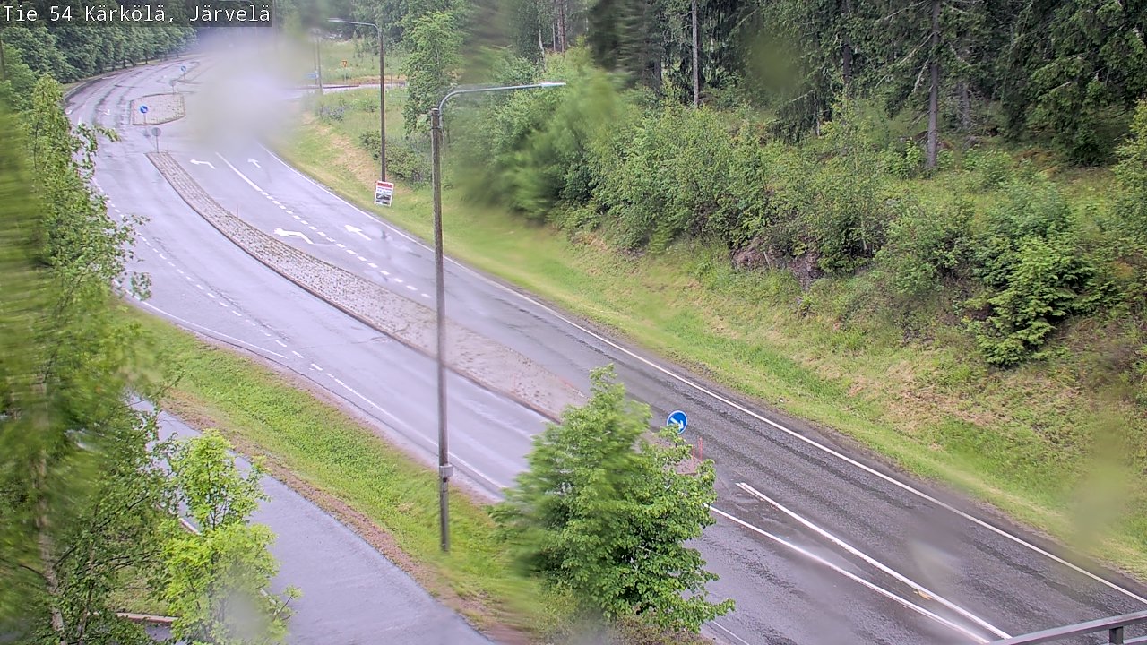 Weather Camera Image Väg 54 Kärkölä, Järvelä, Kärkölä, Päijät-Häme