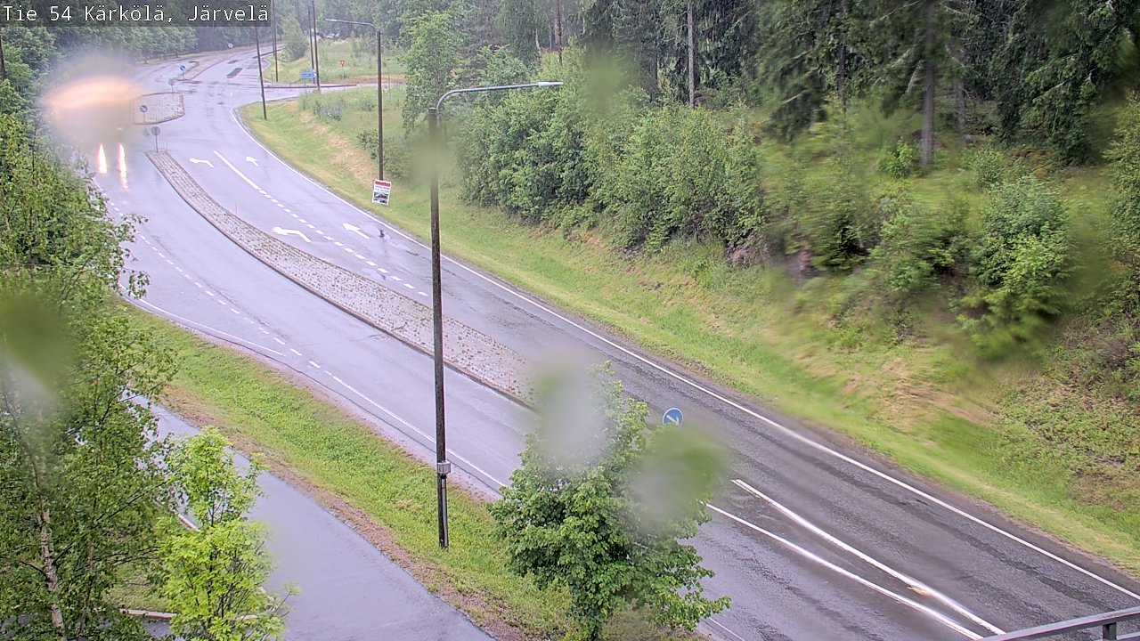 Weather Camera Image Väg 54 Kärkölä, Järvelä, Kärkölä, Päijät-Häme