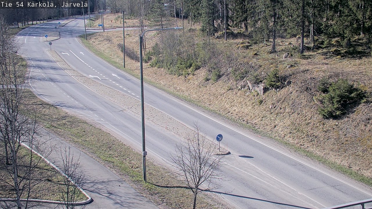 Weather Camera Image Road 54 Kärkölä, Järvelä, Kärkölä, Päijät-Häme