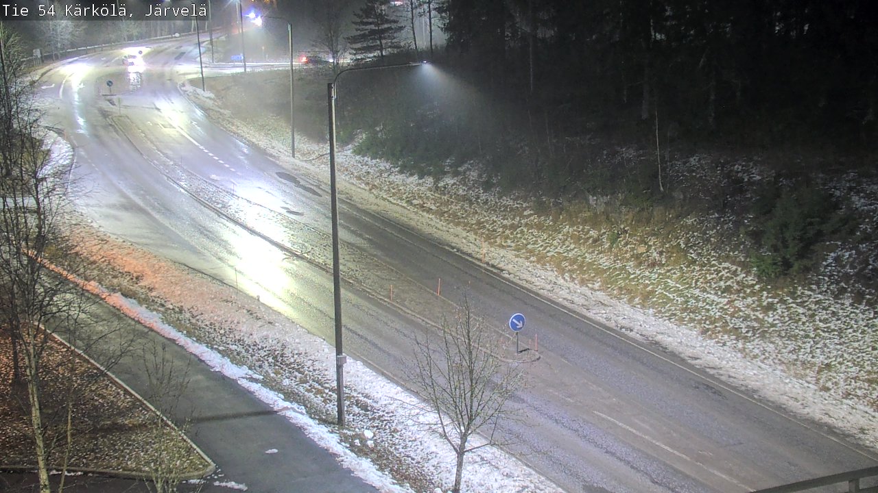 Weather Camera Image Väg 54 Kärkölä, Järvelä, Kärkölä, Päijät-Häme