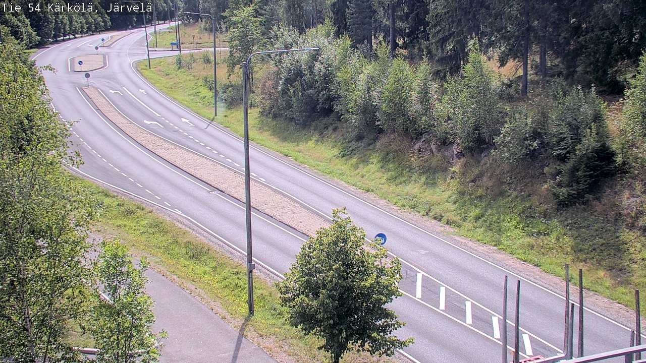 Weather Camera Image Road 54 Kärkölä, Järvelä, Kärkölä, Päijät-Häme