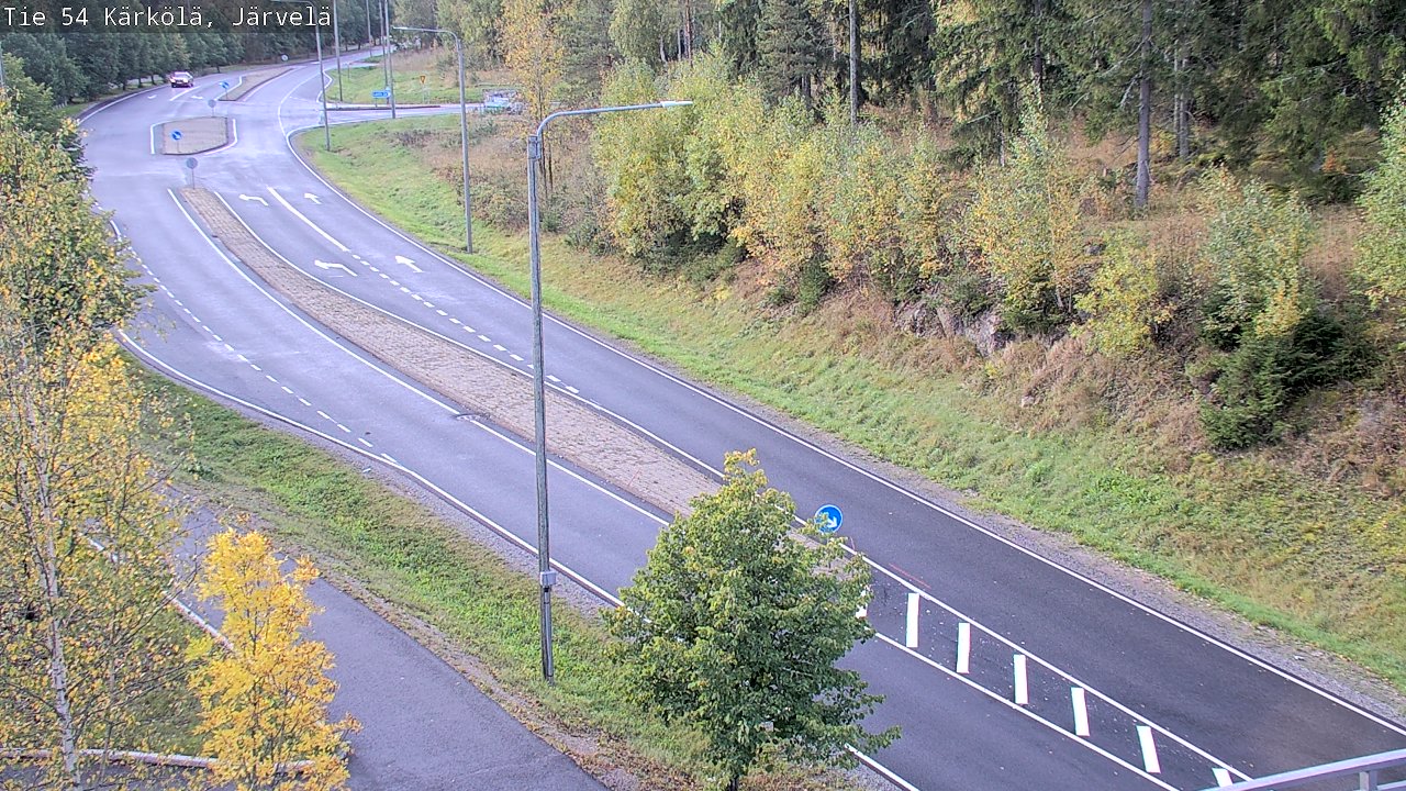 Weather Camera Image Väg 54 Kärkölä, Järvelä, Kärkölä, Päijät-Häme