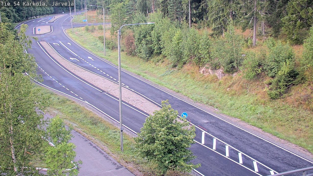 Weather Camera Image Road 54 Kärkölä, Järvelä, Kärkölä, Päijät-Häme