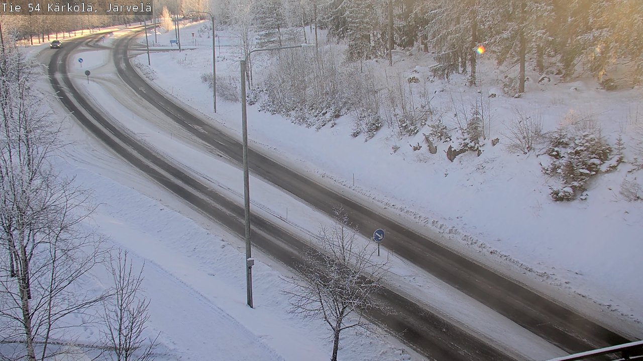 Weather Camera Image Road 54 Kärkölä, Järvelä, Kärkölä, Päijät-Häme