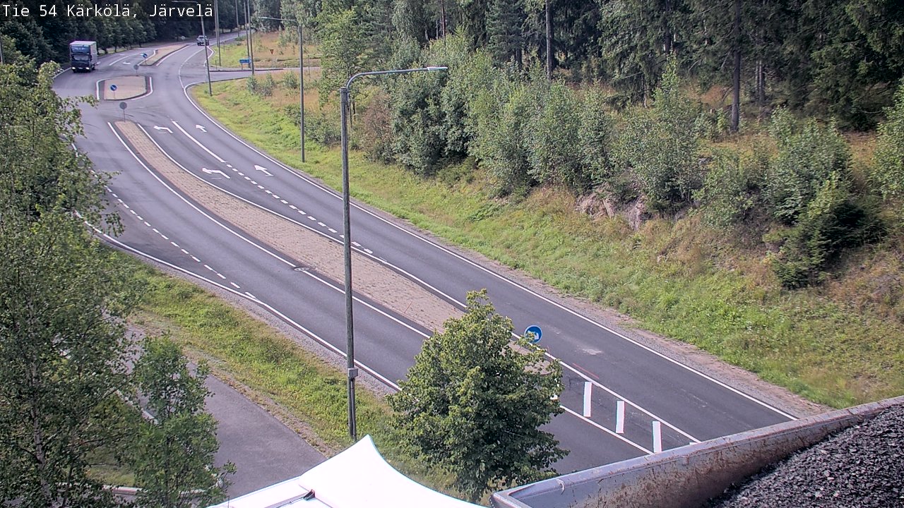 Weather Camera Image Road 54 Kärkölä, Järvelä, Kärkölä, Päijät-Häme