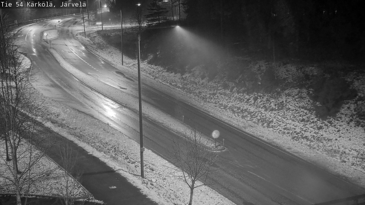 Weather Camera Image Väg 54 Kärkölä, Järvelä, Kärkölä, Päijät-Häme