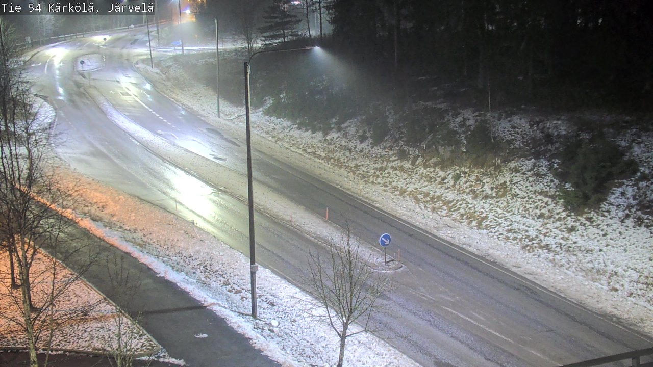Weather Camera Image Väg 54 Kärkölä, Järvelä, Kärkölä, Päijät-Häme