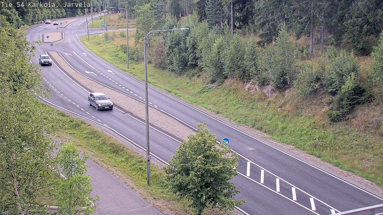 Weather Camera Image Road 54 Kärkölä, Järvelä, Kärkölä, Päijät-Häme