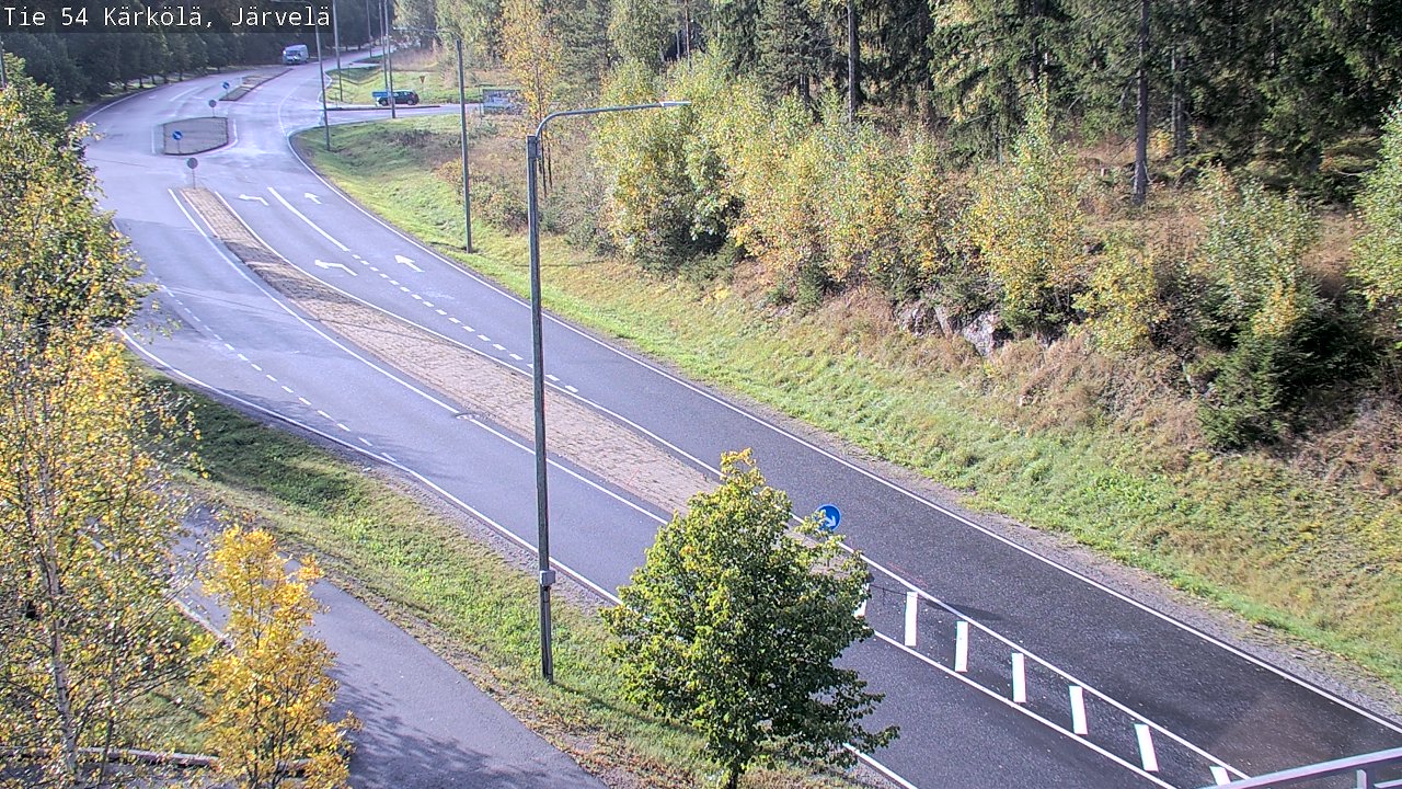 Weather Camera Image Väg 54 Kärkölä, Järvelä, Kärkölä, Päijät-Häme