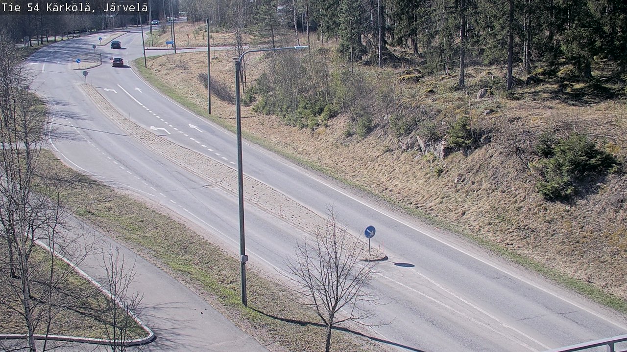 Weather Camera Image Road 54 Kärkölä, Järvelä, Kärkölä, Päijät-Häme