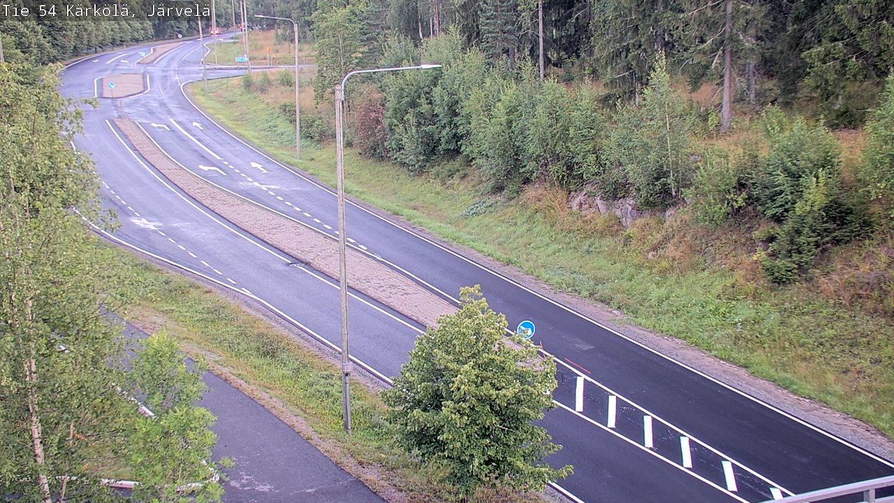 Weather Camera Image Road 54 Kärkölä, Järvelä, Kärkölä, Päijät-Häme