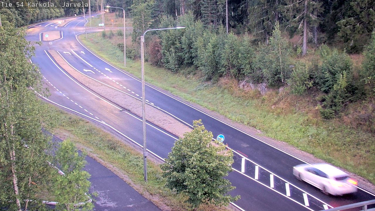 Weather Camera Image Road 54 Kärkölä, Järvelä, Kärkölä, Päijät-Häme