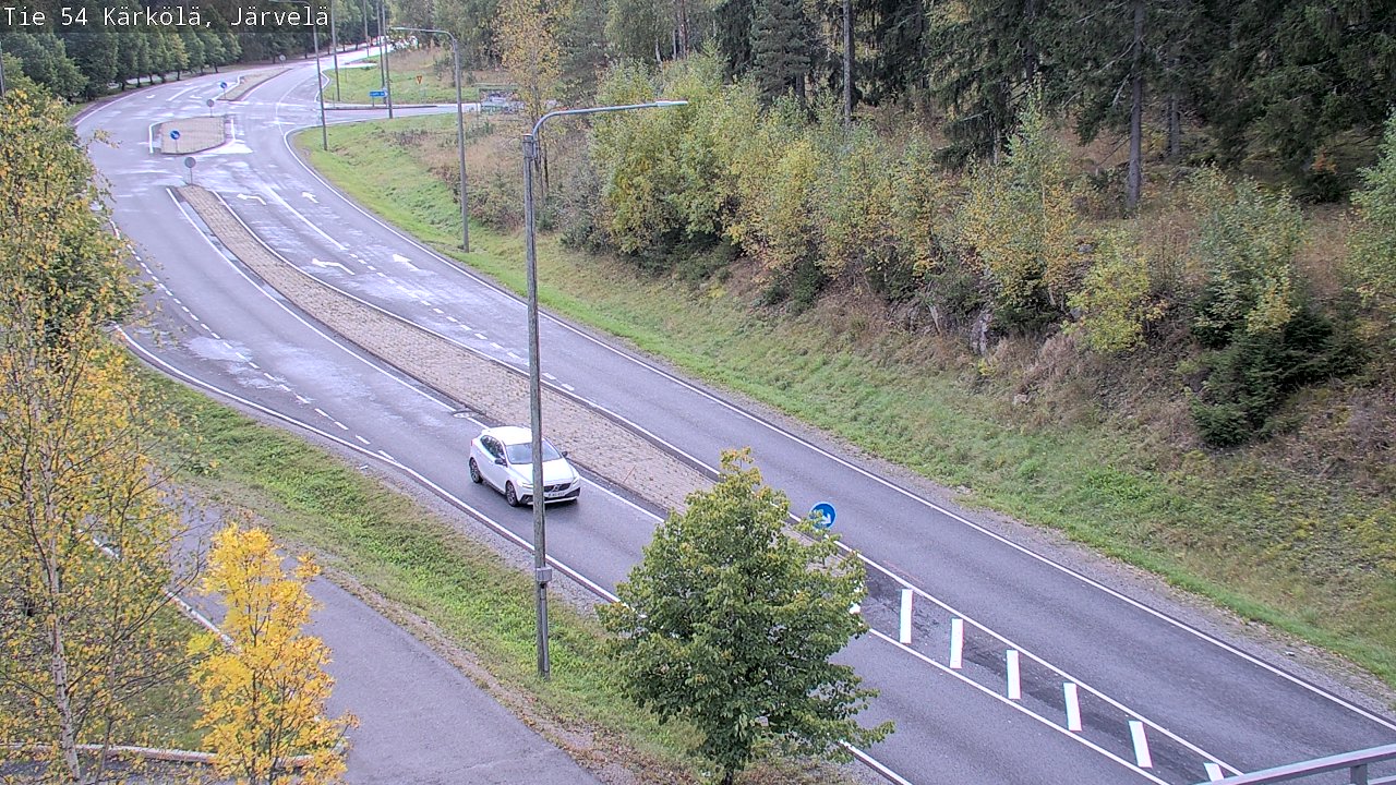 Weather Camera Image Road 54 Kärkölä, Järvelä, Kärkölä, Päijät-Häme