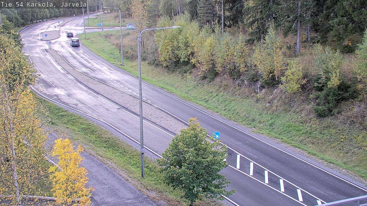Weather Camera Image Road 54 Kärkölä, Järvelä, Kärkölä, Päijät-Häme