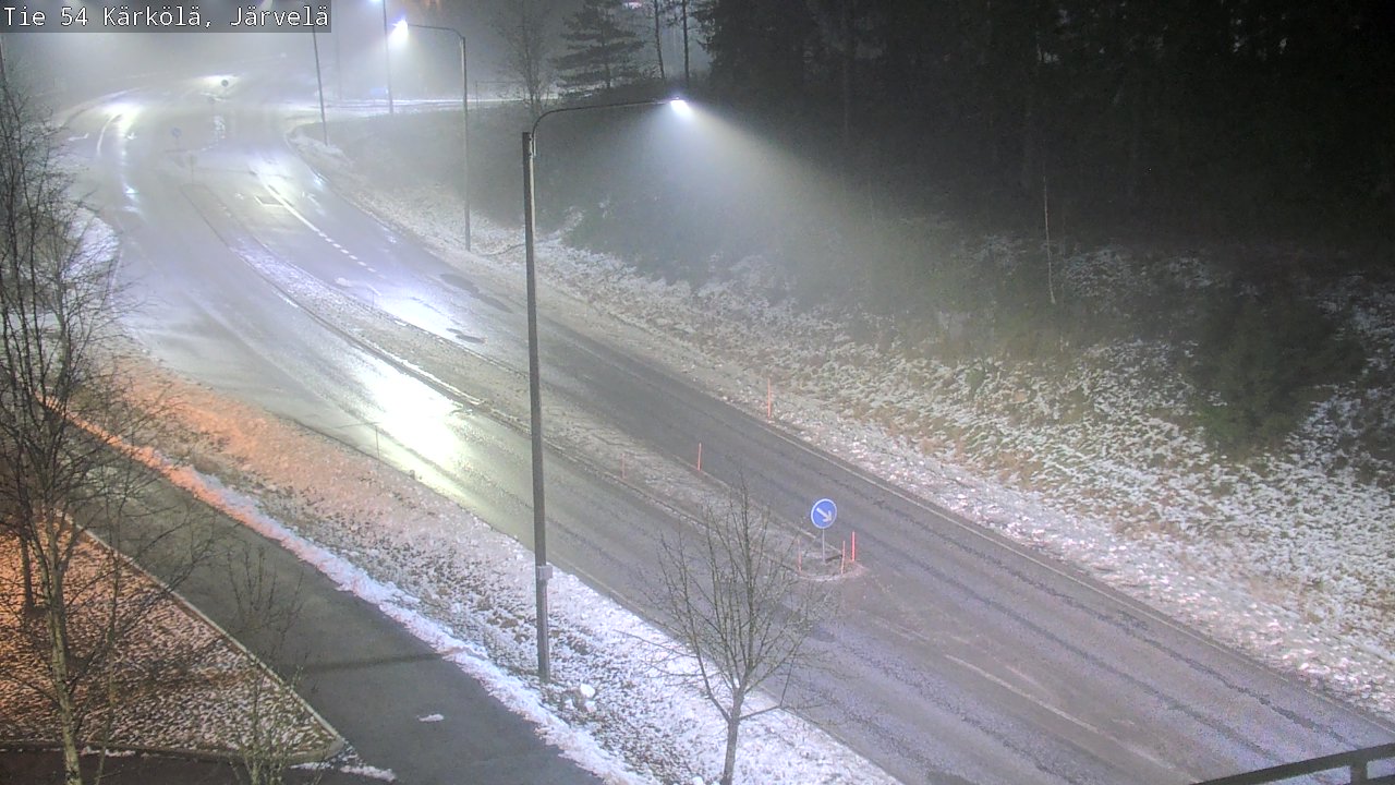 Weather Camera Image Väg 54 Kärkölä, Järvelä, Kärkölä, Päijät-Häme