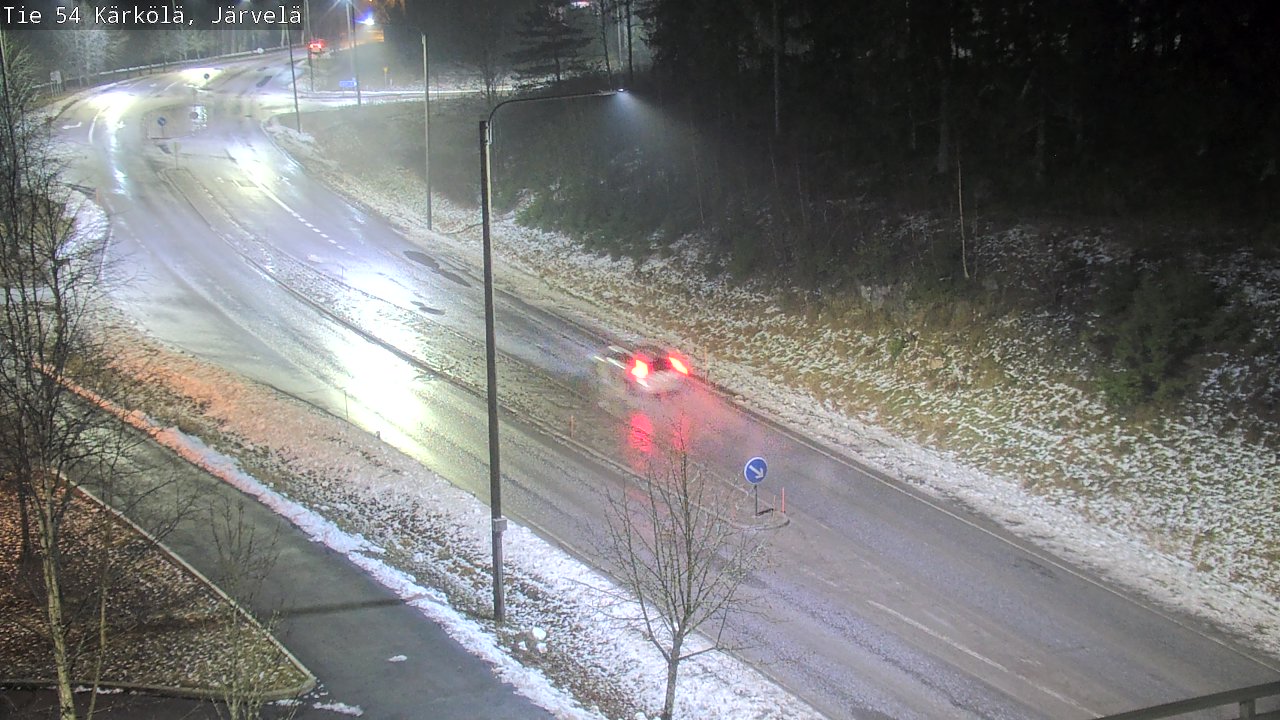 Weather Camera Image Väg 54 Kärkölä, Järvelä, Kärkölä, Päijät-Häme