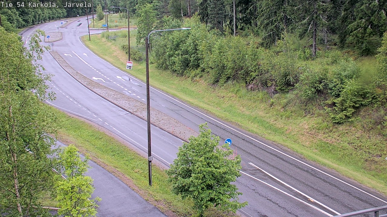 Weather Camera Image Road 54 Kärkölä, Järvelä, Kärkölä, Päijät-Häme