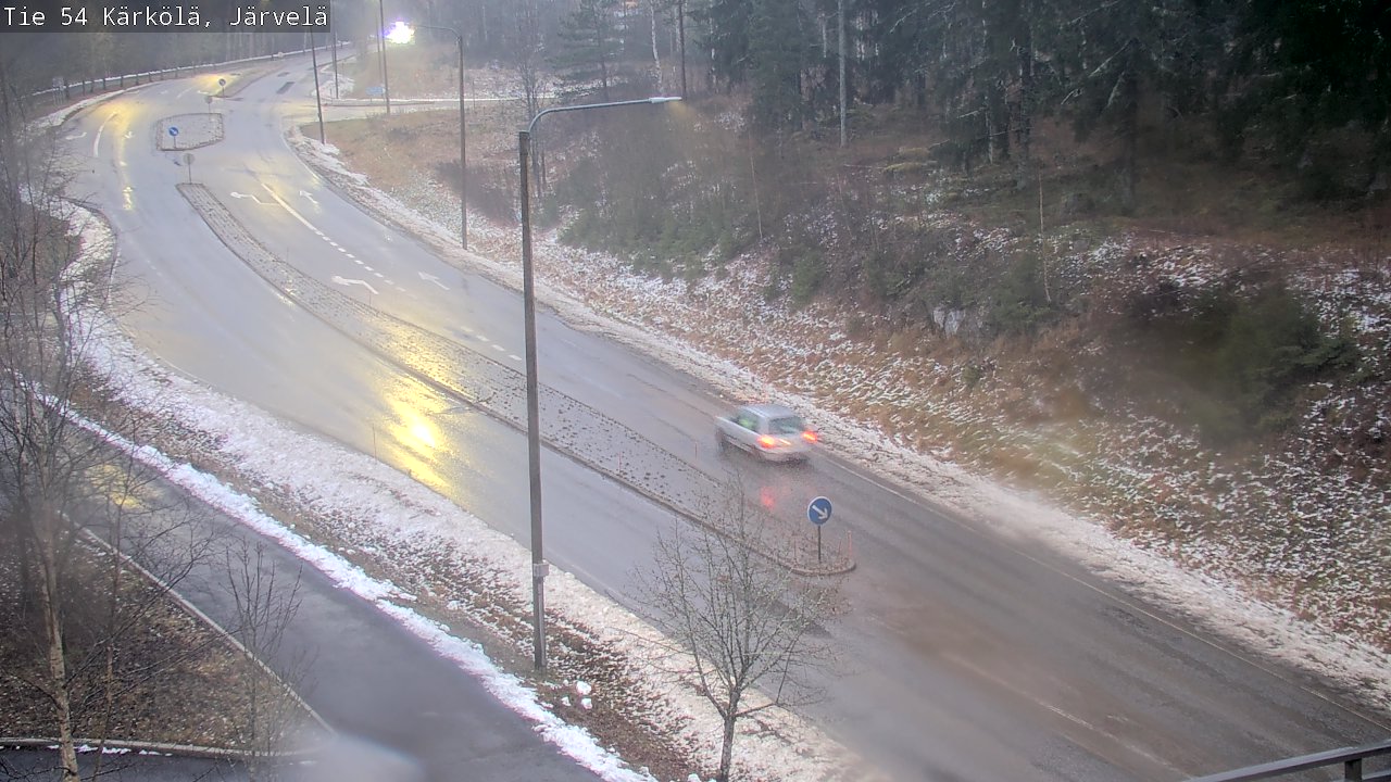 Weather Camera Image Väg 54 Kärkölä, Järvelä, Kärkölä, Päijät-Häme