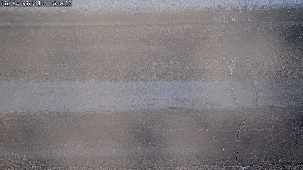 Weather Camera Image Väg 54 Kärkölä, Järvelä, Kärkölä, Päijät-Häme