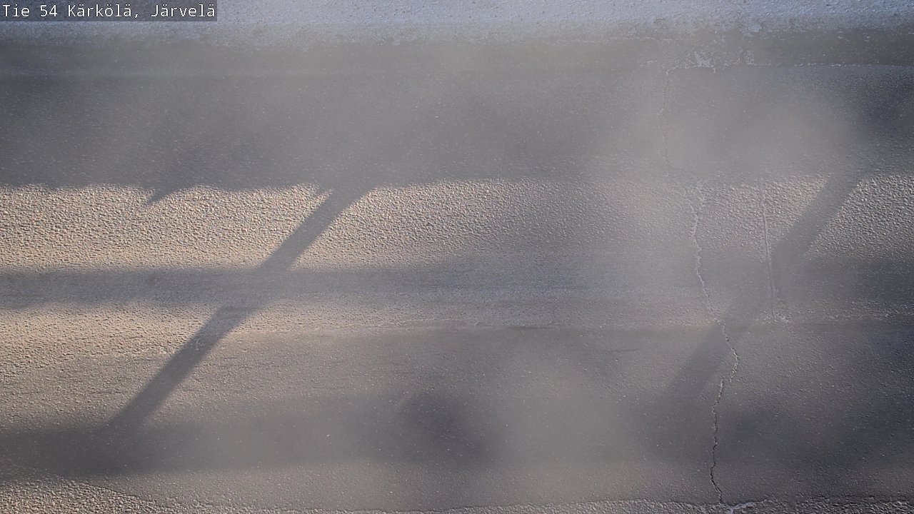 Weather Camera Image Väg 54 Kärkölä, Järvelä, Kärkölä, Päijät-Häme