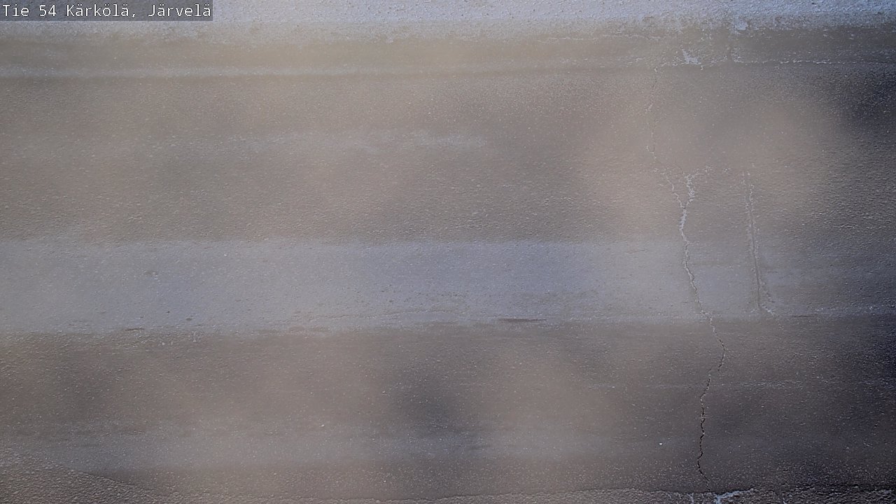 Weather Camera Image Väg 54 Kärkölä, Järvelä, Kärkölä, Päijät-Häme