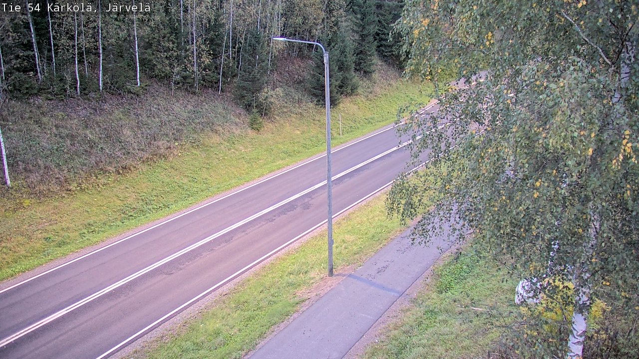 Weather Camera Image Road 54 Kärkölä, Järvelä, Kärkölä, Päijät-Häme