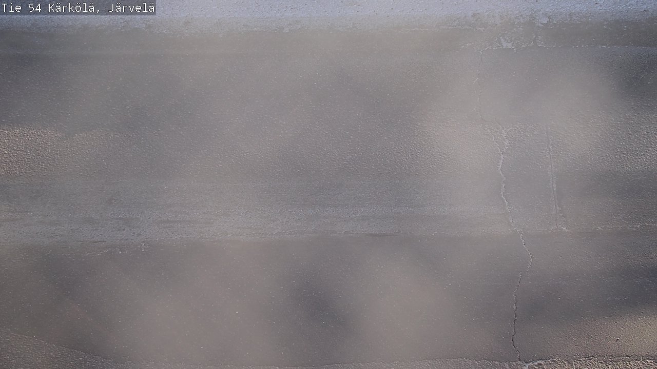 Weather Camera Image Väg 54 Kärkölä, Järvelä, Kärkölä, Päijät-Häme