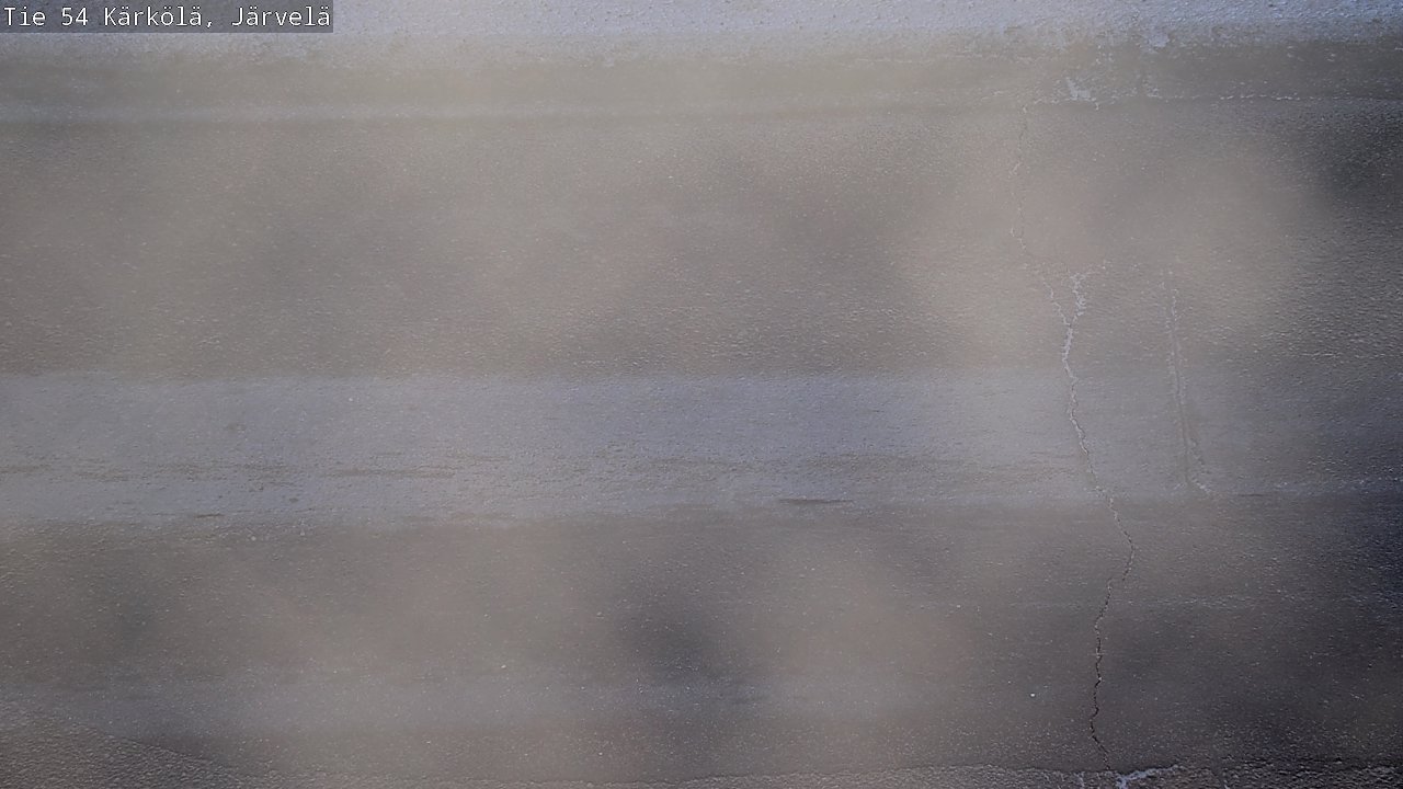 Weather Camera Image Väg 54 Kärkölä, Järvelä, Kärkölä, Päijät-Häme