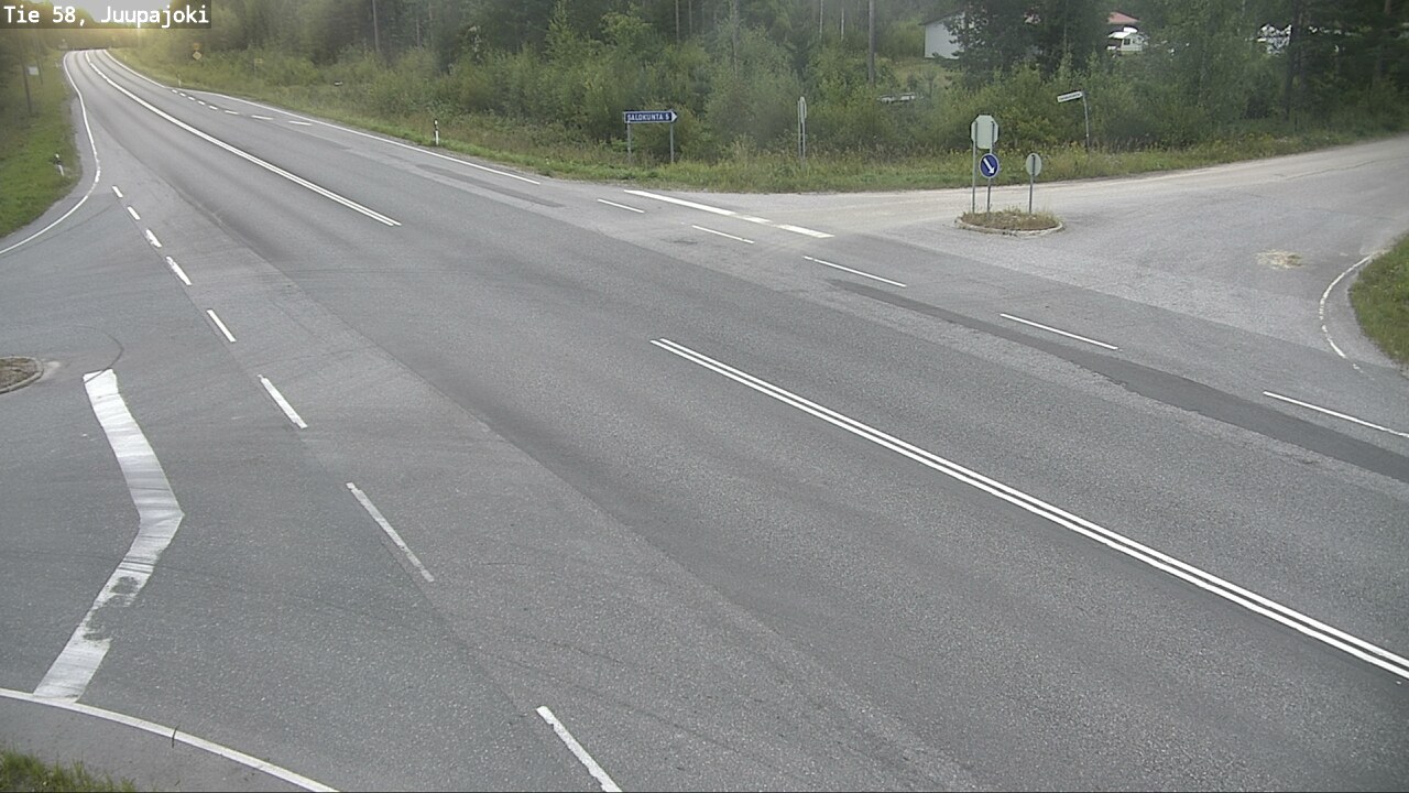 Weather Camera Image Road 58 Juupajoki, Juupajoki, Pirkanmaa