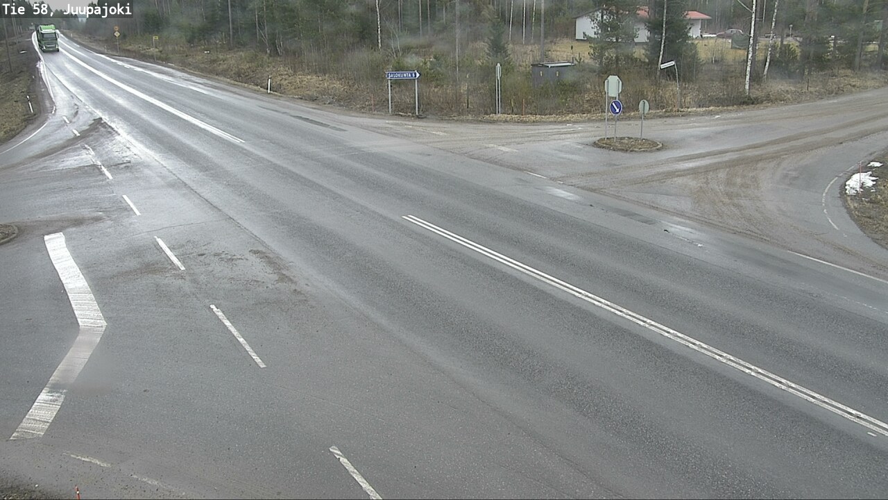 Weather Camera Image Road 58 Juupajoki, Juupajoki, Pirkanmaa