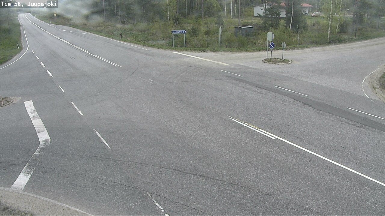 Weather Camera Image Road 58 Juupajoki, Juupajoki, Pirkanmaa