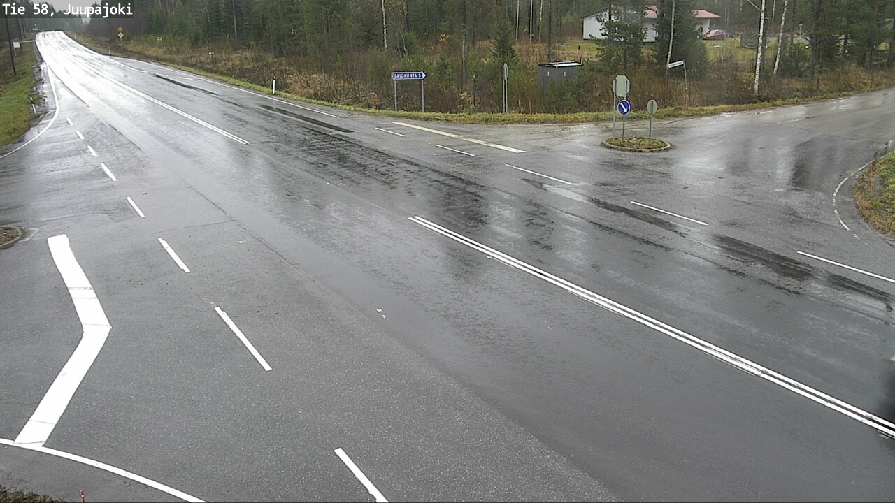 Weather Camera Image Väg 58 Juupajoki, Juupajoki, Pirkanmaa