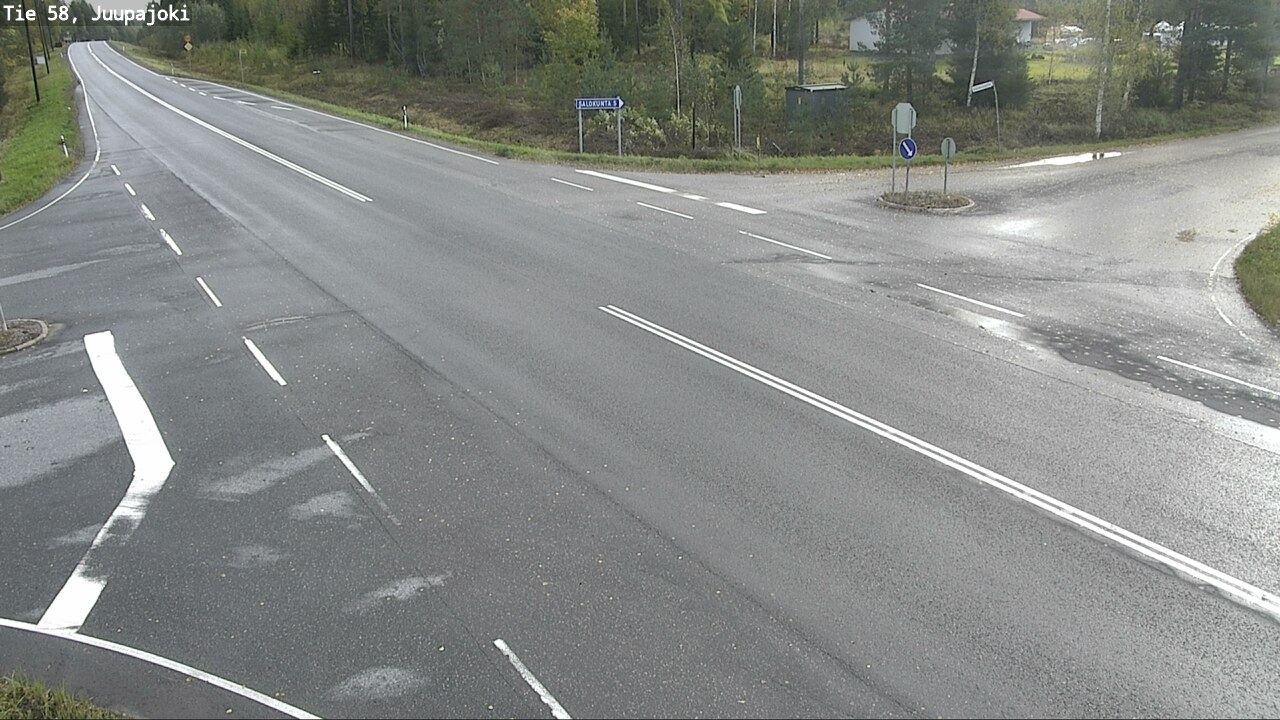 Weather Camera Image Road 58 Juupajoki, Juupajoki, Pirkanmaa