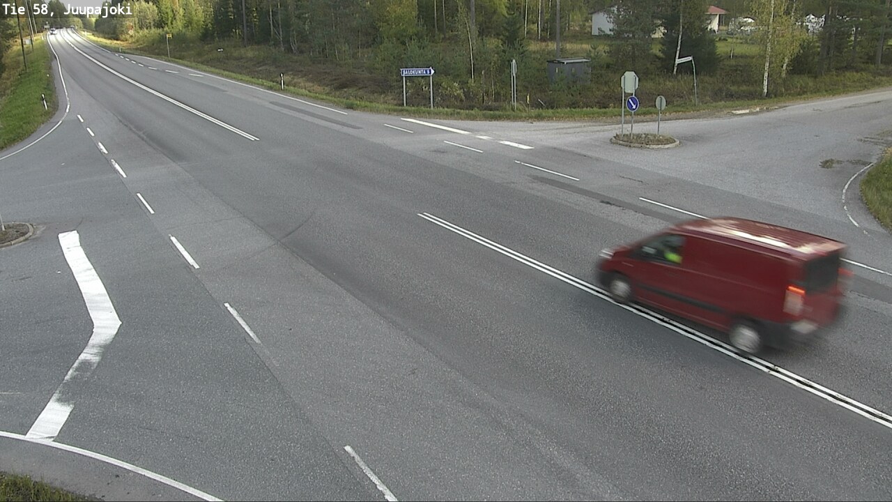 Weather Camera Image Road 58 Juupajoki, Juupajoki, Pirkanmaa