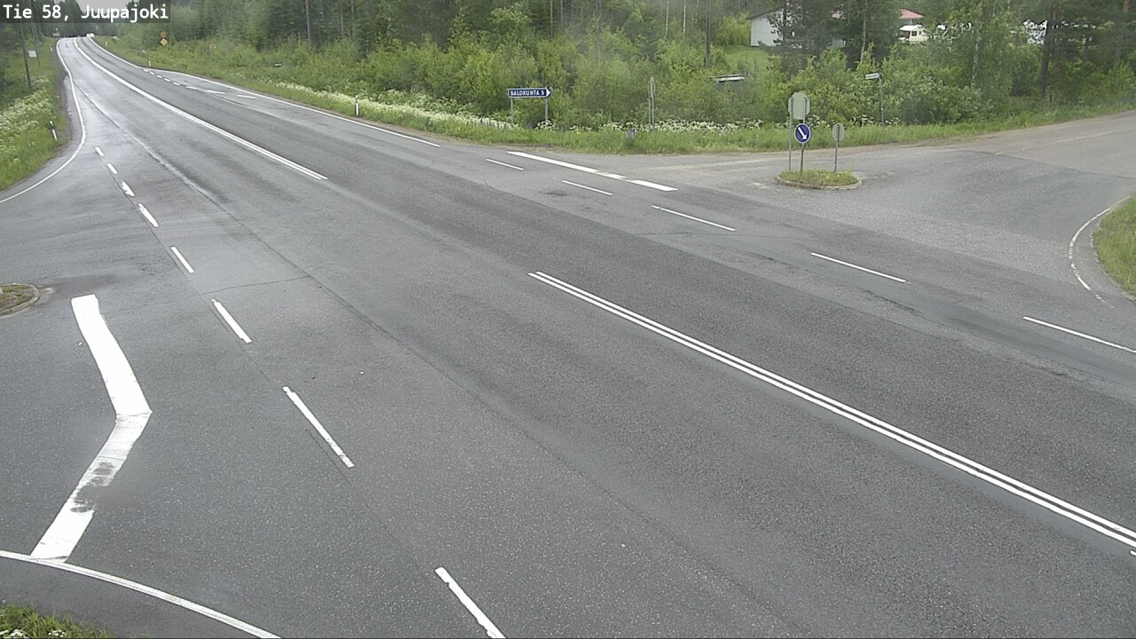 Weather Camera Image Road 58 Juupajoki, Juupajoki, Pirkanmaa