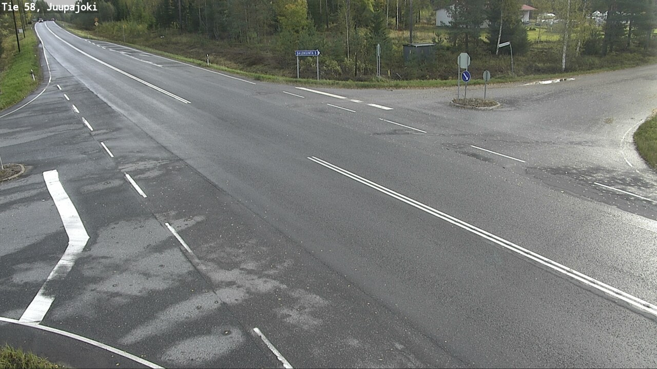 Weather Camera Image Road 58 Juupajoki, Juupajoki, Pirkanmaa