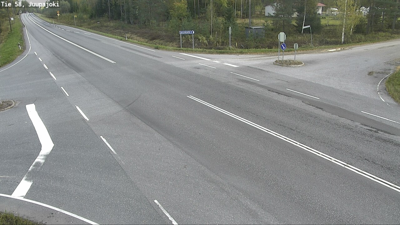 Weather Camera Image Road 58 Juupajoki, Juupajoki, Pirkanmaa