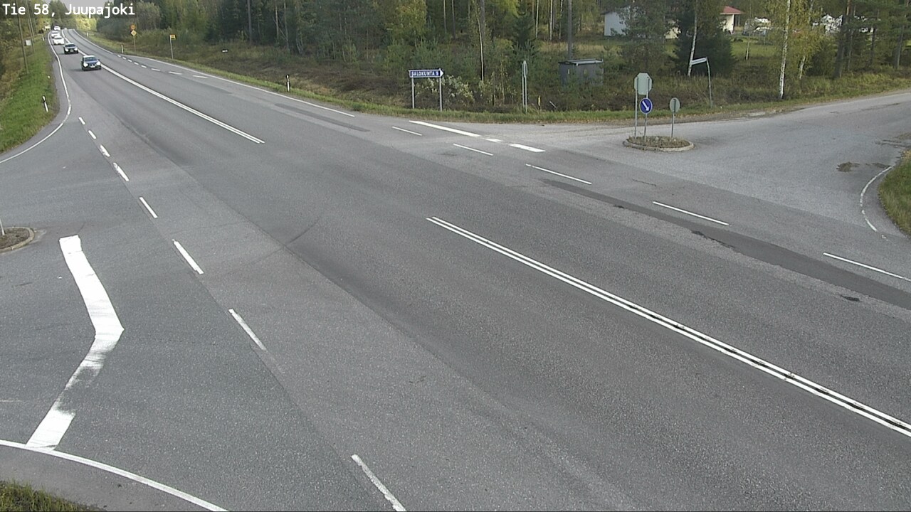 Weather Camera Image Road 58 Juupajoki, Juupajoki, Pirkanmaa