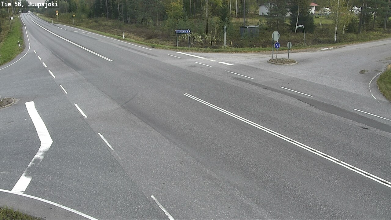 Weather Camera Image Road 58 Juupajoki, Juupajoki, Pirkanmaa