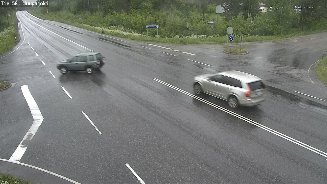 Weather Camera Image Väg 58 Juupajoki, Juupajoki, Pirkanmaa