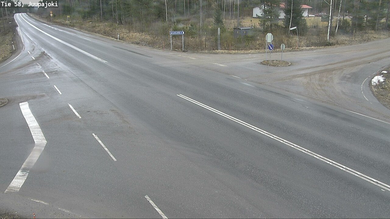 Weather Camera Image Road 58 Juupajoki, Juupajoki, Pirkanmaa