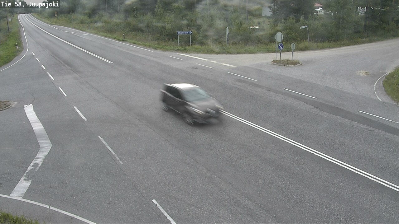 Weather Camera Image Väg 58 Juupajoki, Juupajoki, Pirkanmaa