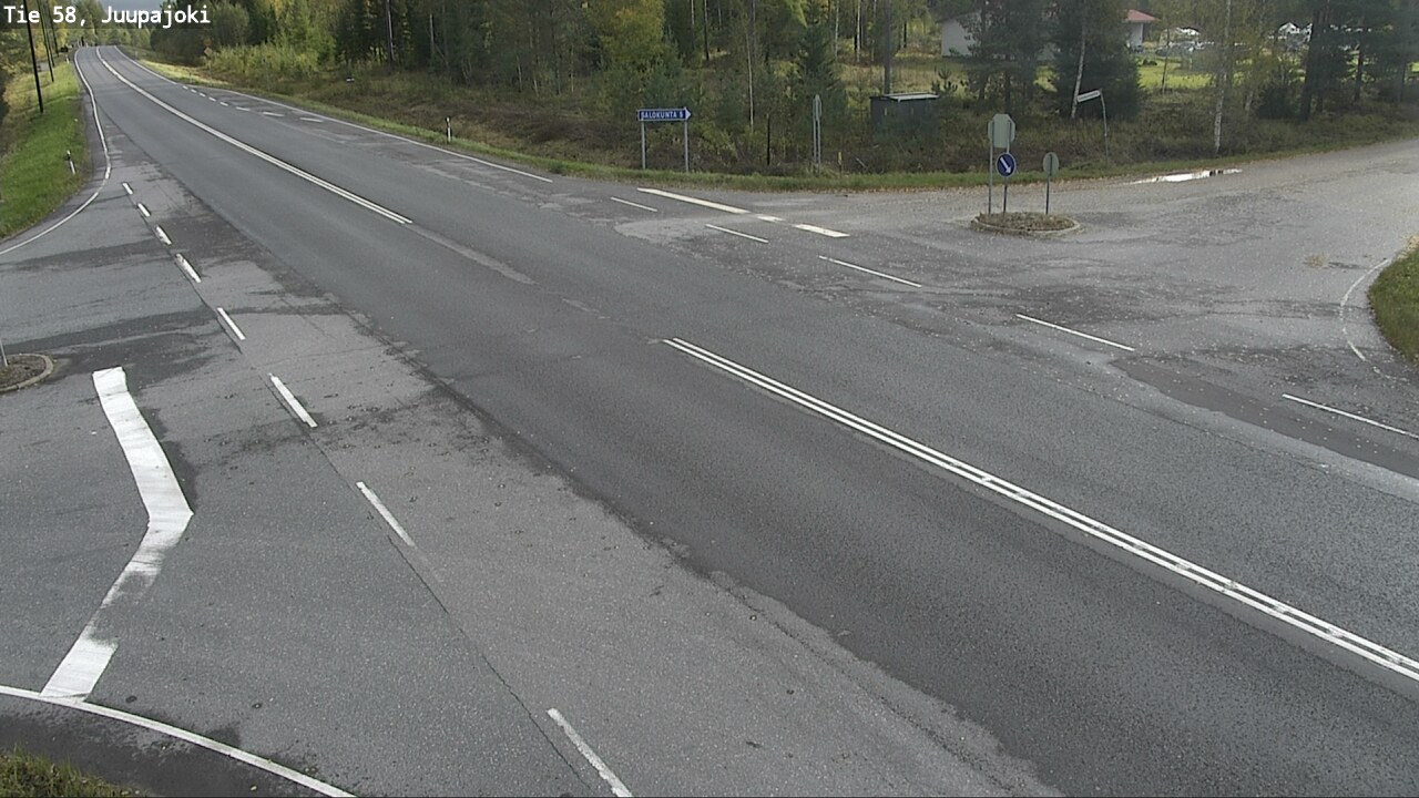 Weather Camera Image Road 58 Juupajoki, Juupajoki, Pirkanmaa