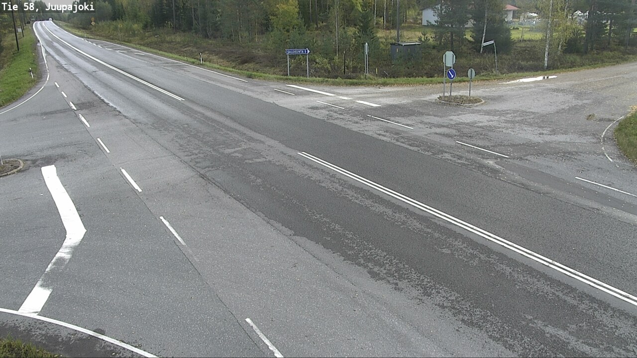 Weather Camera Image Road 58 Juupajoki, Juupajoki, Pirkanmaa