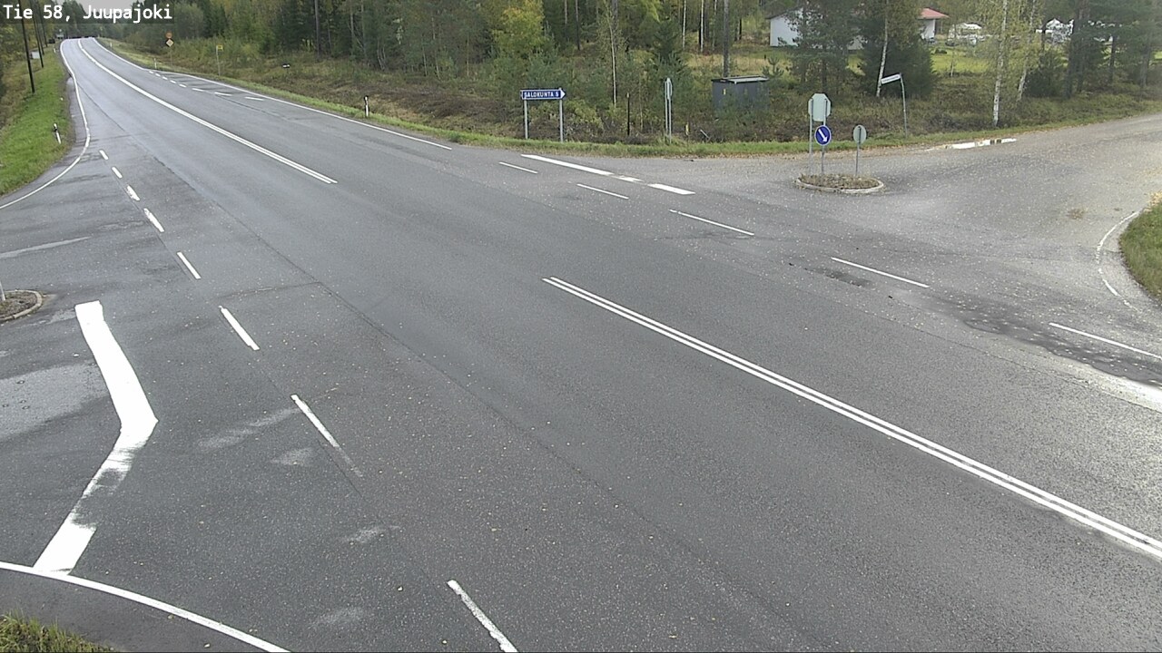 Weather Camera Image Road 58 Juupajoki, Juupajoki, Pirkanmaa