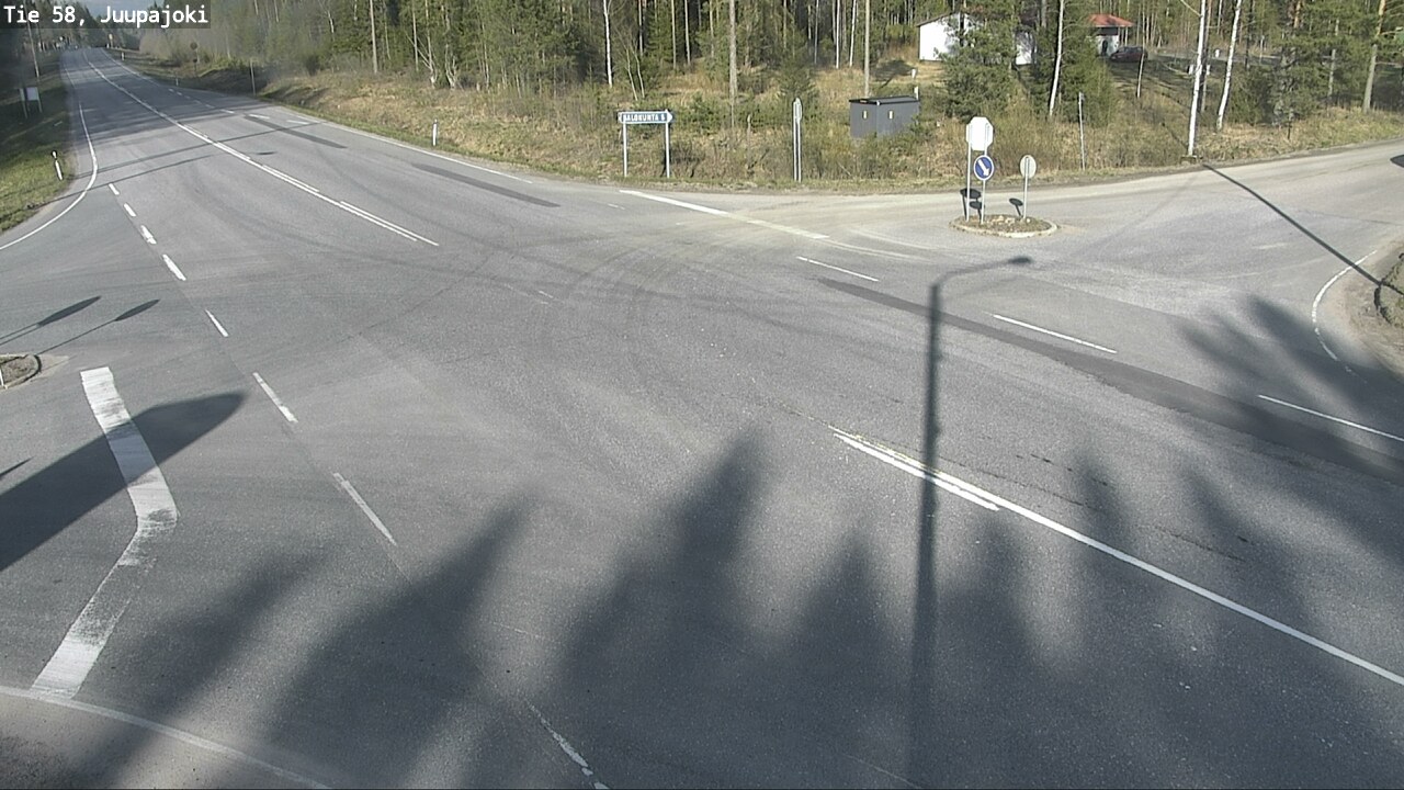 Weather Camera Image Väg 58 Juupajoki, Juupajoki, Pirkanmaa